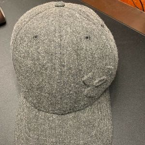 Under Armour Felt Grey LG/XL Fitted Sports Hat Elastic 6493880